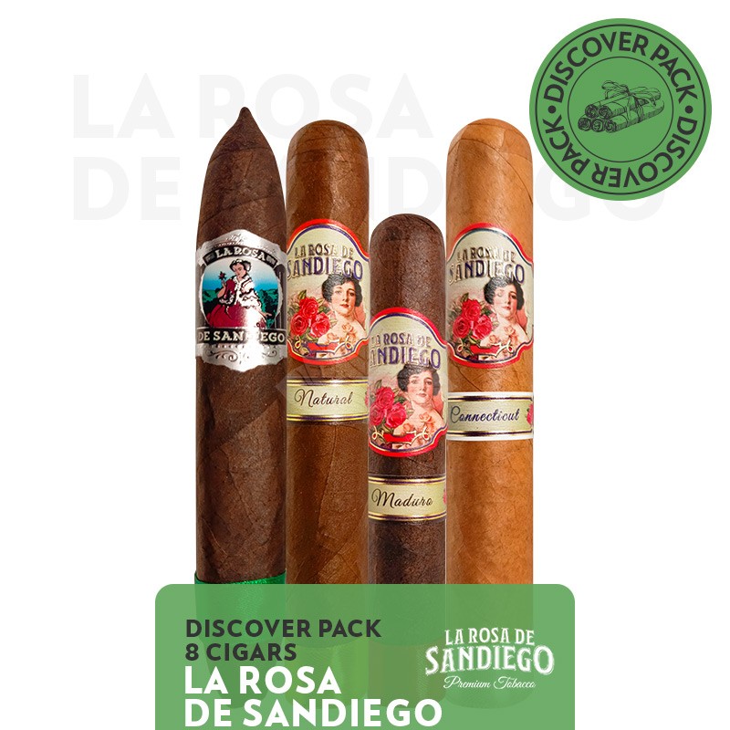 Zigarren La Rosa de San Diego Discovery Pack (8 Zigarren)