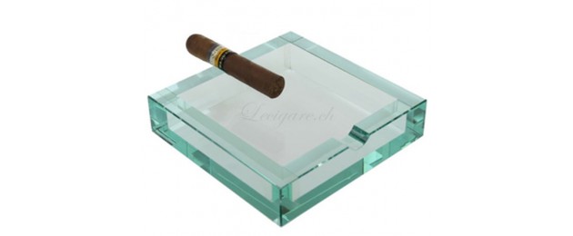 Adorini Ashtray square glass