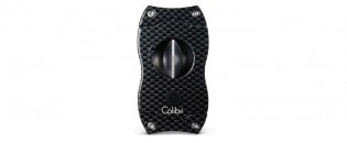 Zigarrencutter Colibri V-Cut Schwarz / Carbon