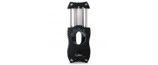 Zigarrencutter Colibri V-Cut Schwarz / Carbon