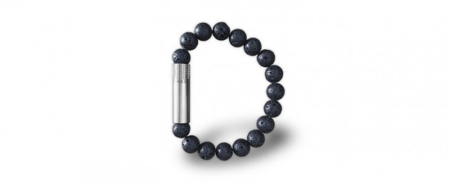 Les Fines Lames Punch Bracelet solo steel Lava