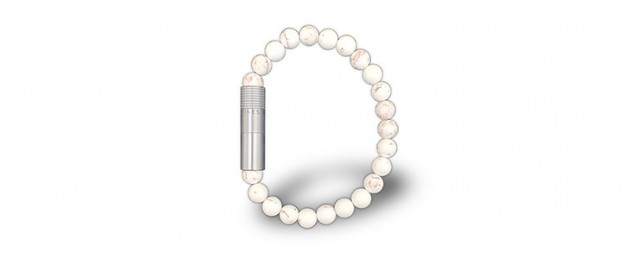 Les Fines Lames Punch Bracelet solo steel Magnésite