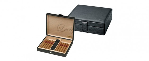 Zino leather travel humidor...