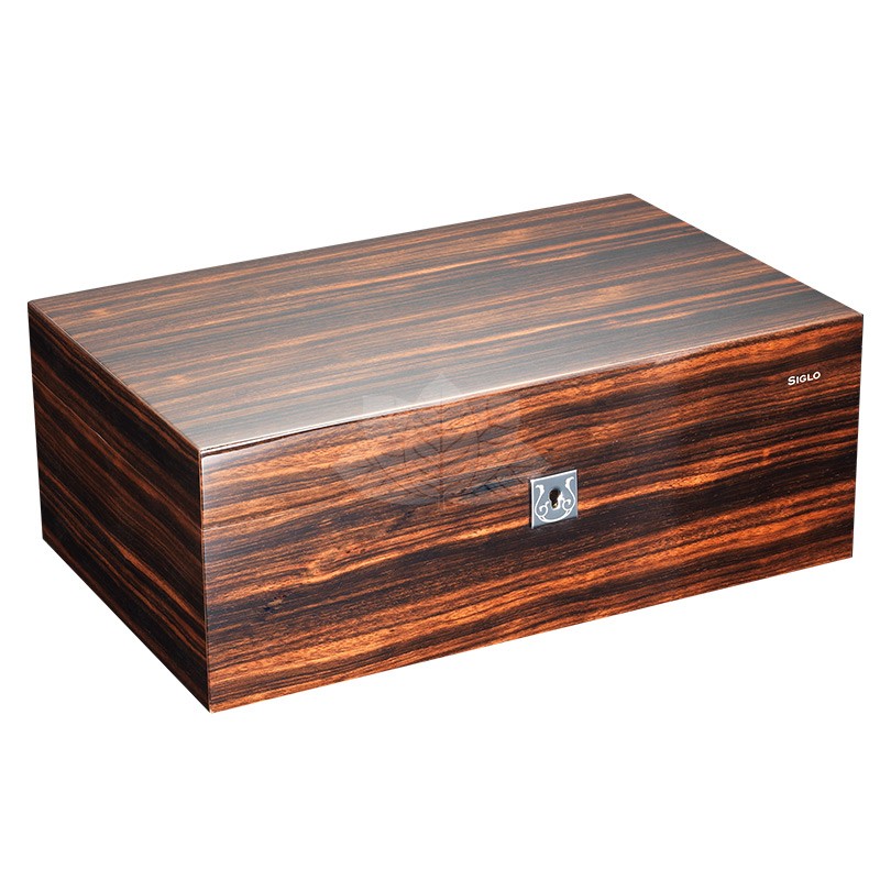 Humidor Siglo Macassar Ebony - 75 cigares