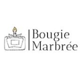 Kerze Bougie Marbrée