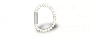 Les Fines Lames Punch Bracelet solo steel Magnésite