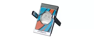 Zigarrencutter X Stand S.T.Dupont - LeMans Blau/Chrom